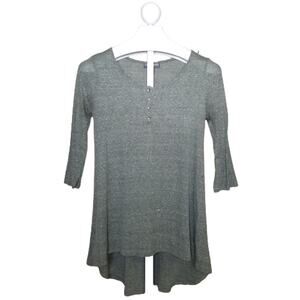 A Pea In The Pod Maternity 3/4 Sleeve Henley Small